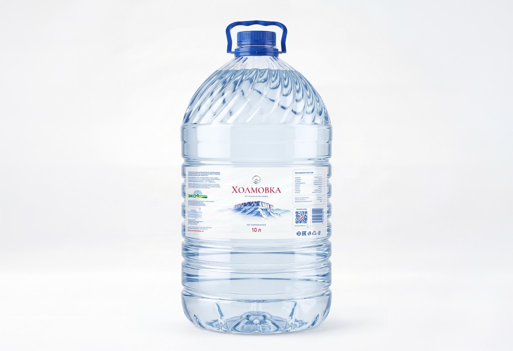 Вода питьевая «Холмовка» негазированная 10 л, пластик